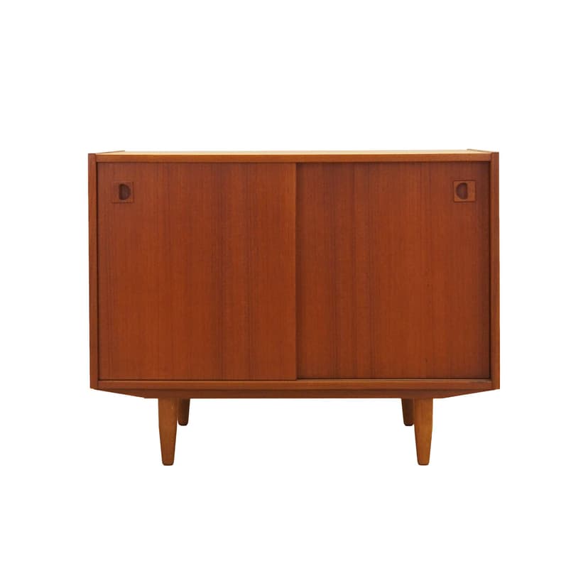 Cabinet, teak, Denmark, 1970s.