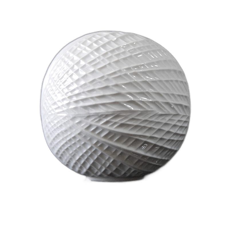 Wazon Op Art, porcelana biała, Niemcy, lata 70.