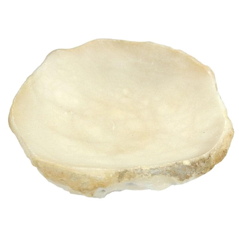 Paterka, alabaster kremowy, Włochy, lata 70.