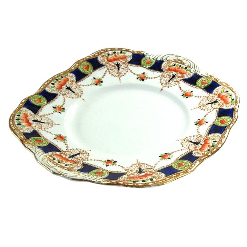 Patera Phoenix, porcelana, Wielka Brytania, lata 50.