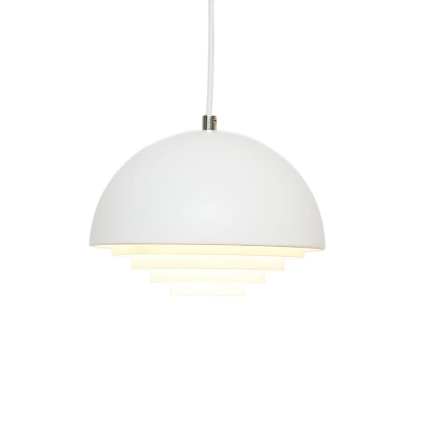 Pendant lamp, white metal, Denmark, 1990s.