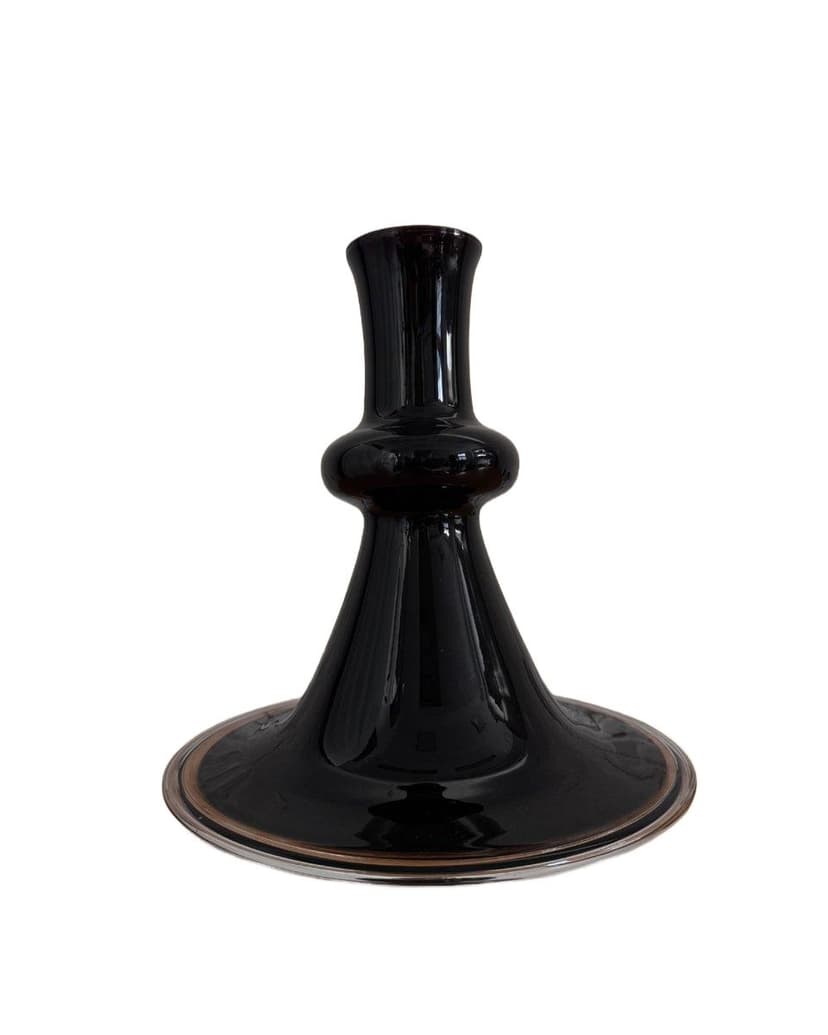 Lampa wisząca Etude, szkło czerwony, proj. M. Bang, Royal Copenhagen, Dania, lata 80.