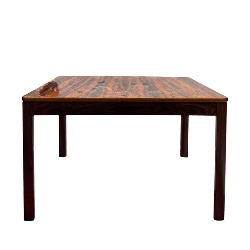 Coffee table, brown rosewood, Norway, 1960s