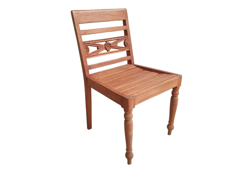 Colonial Chair, brown teak