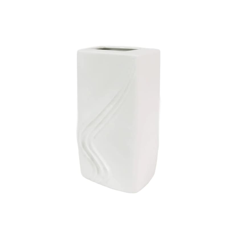 Vase, white porcelain, by M. Freyer, Rosenthal, Germany, 1970s.
