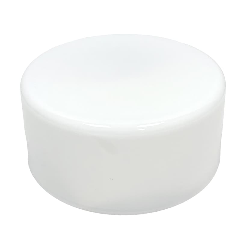 Flush Mount, white glass, Limburg, Germany, 1970s