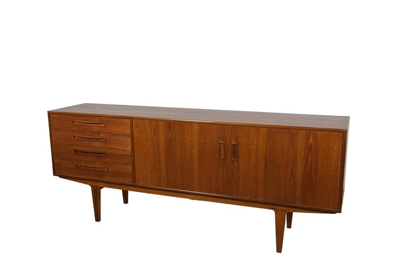 Komoda, teak brązowy, G-Plan, Wielka Brytania, lata 60.
