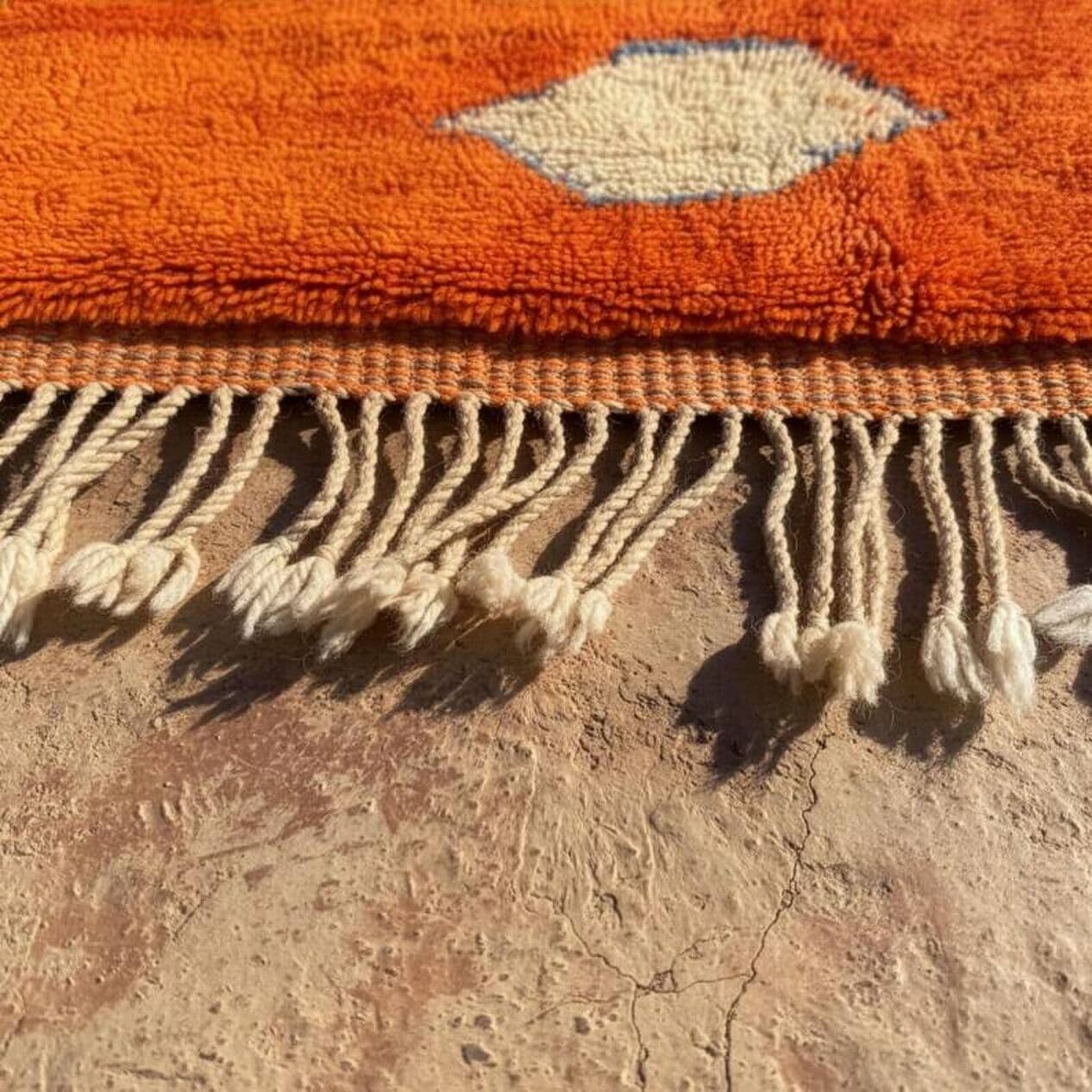 Ręcznie tkany dywan 200x300 cm, wełna, multikolor, Maroko (z ekspozycji) - 341835