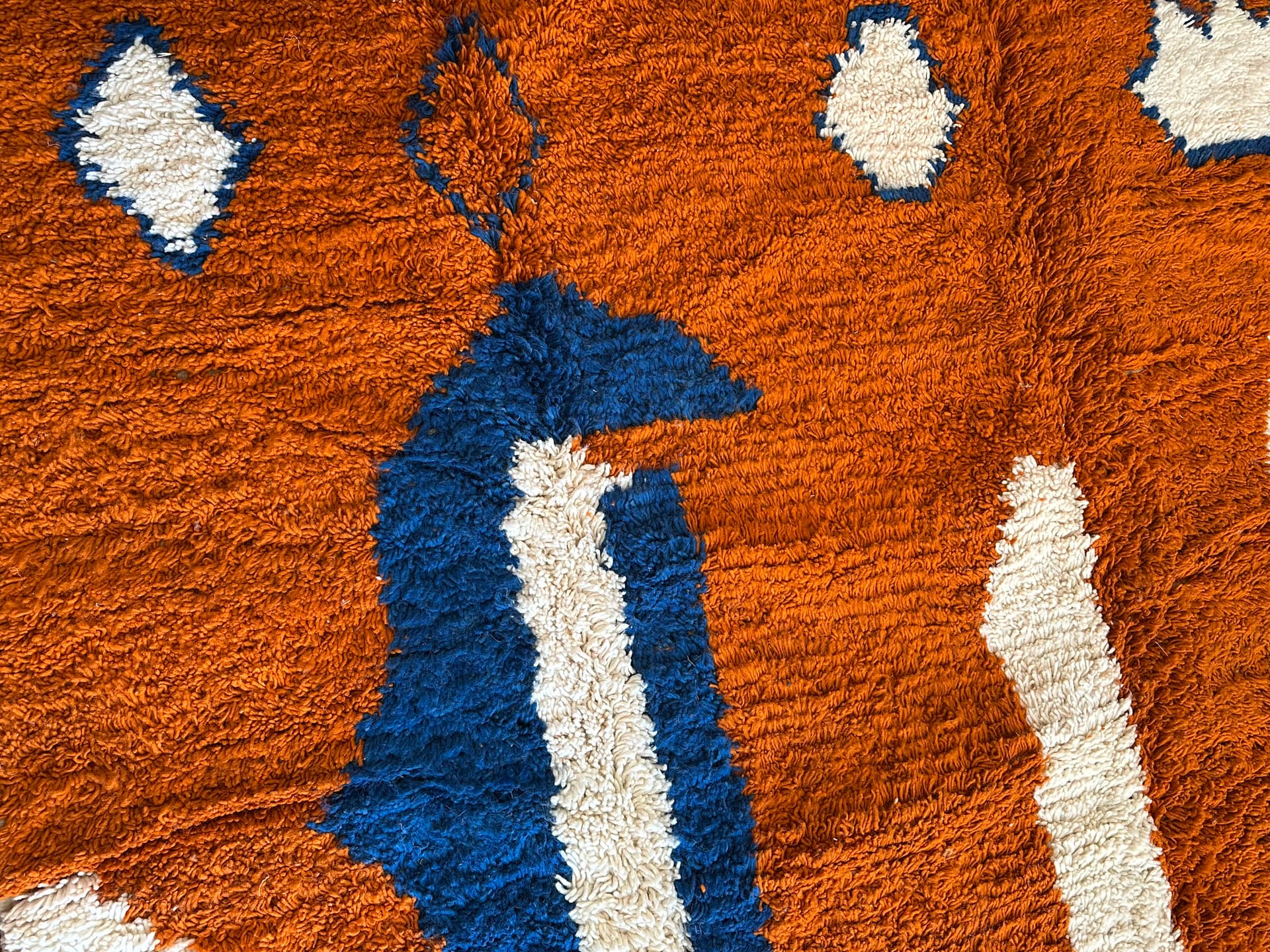 Ręcznie tkany dywan 200x300 cm, wełna, multikolor, Maroko (z ekspozycji) - 341844