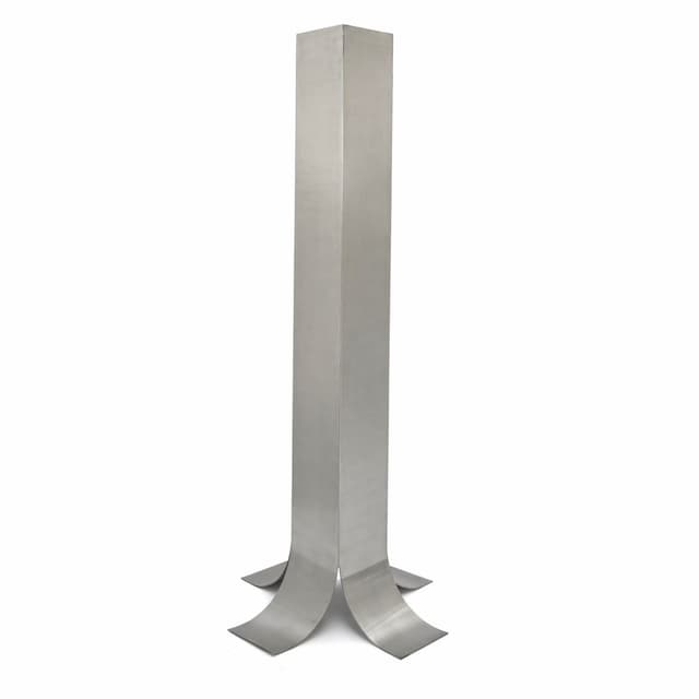 Lampa podłogowa object119, srebrna, aluminium, NG Design - WYMIARY