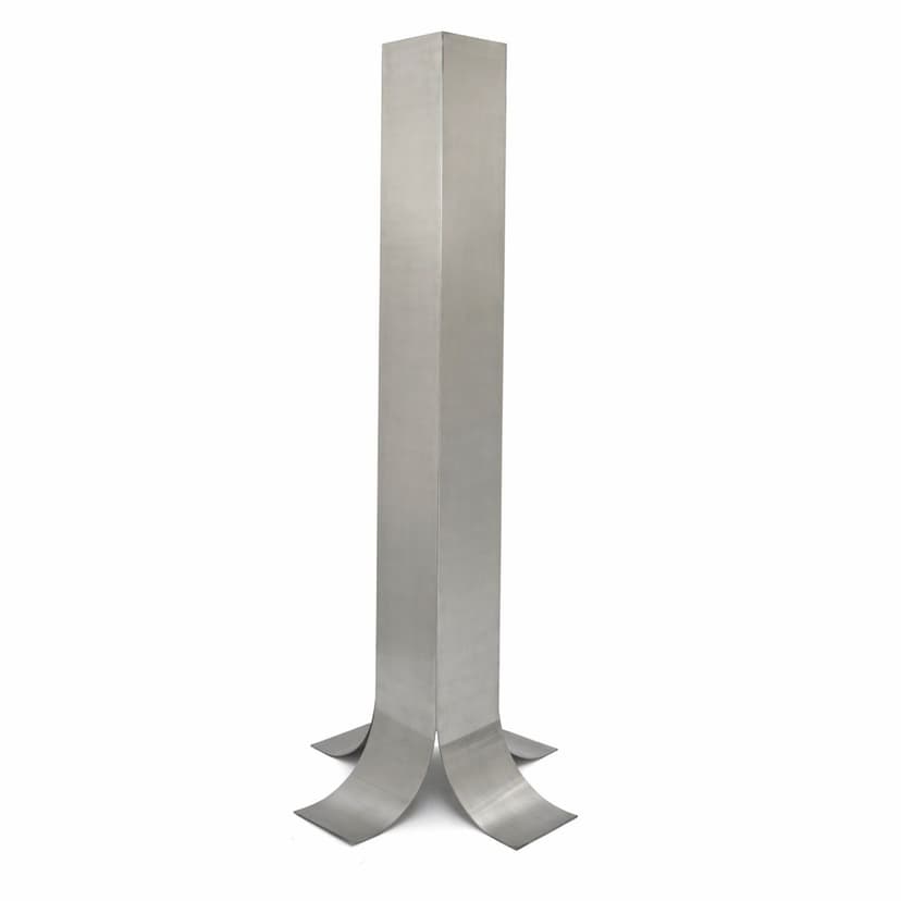 Lampa podłogowa object119, srebrna, aluminium, NG Design