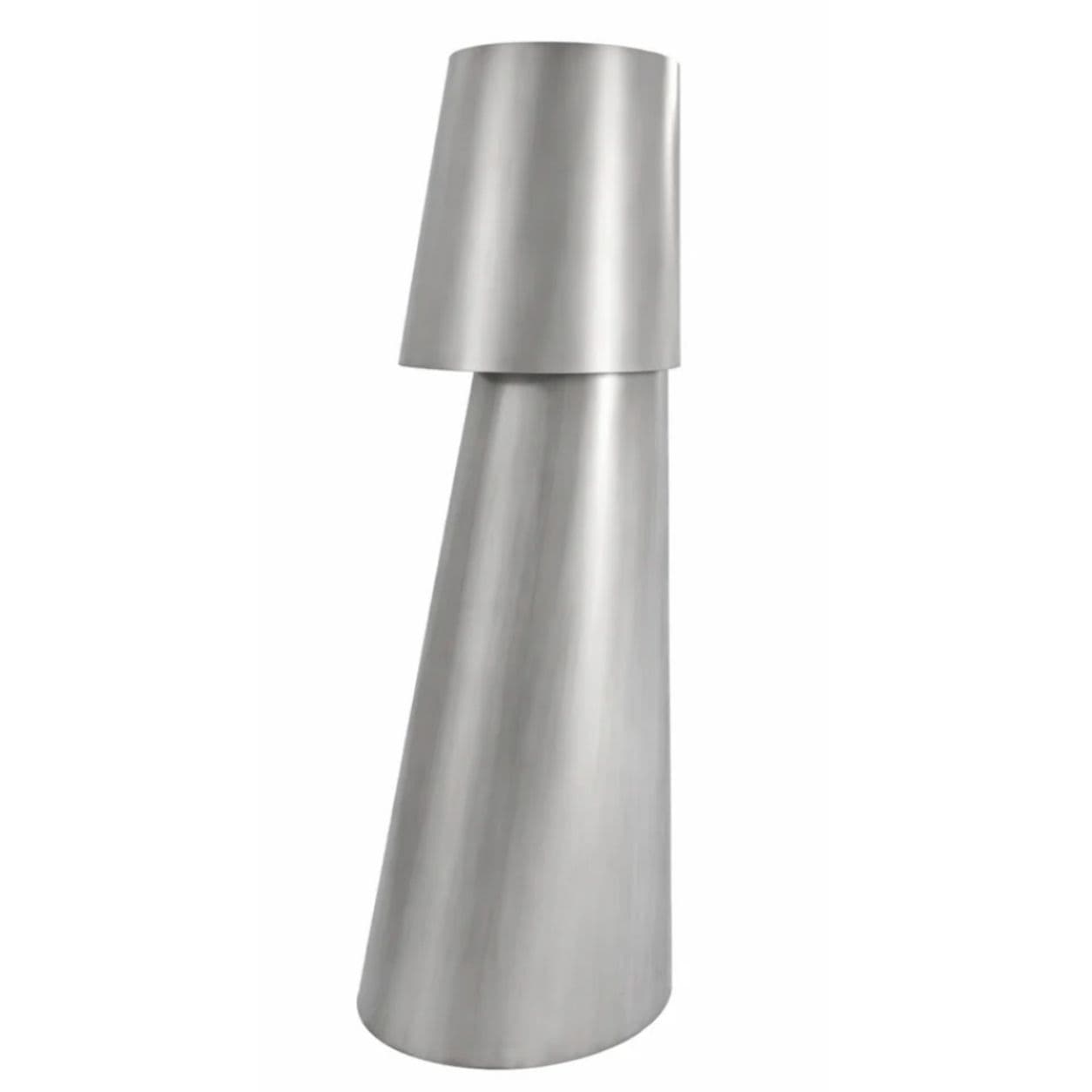 Lampa podłogowa object120 srebrna, aluminium, NG Design