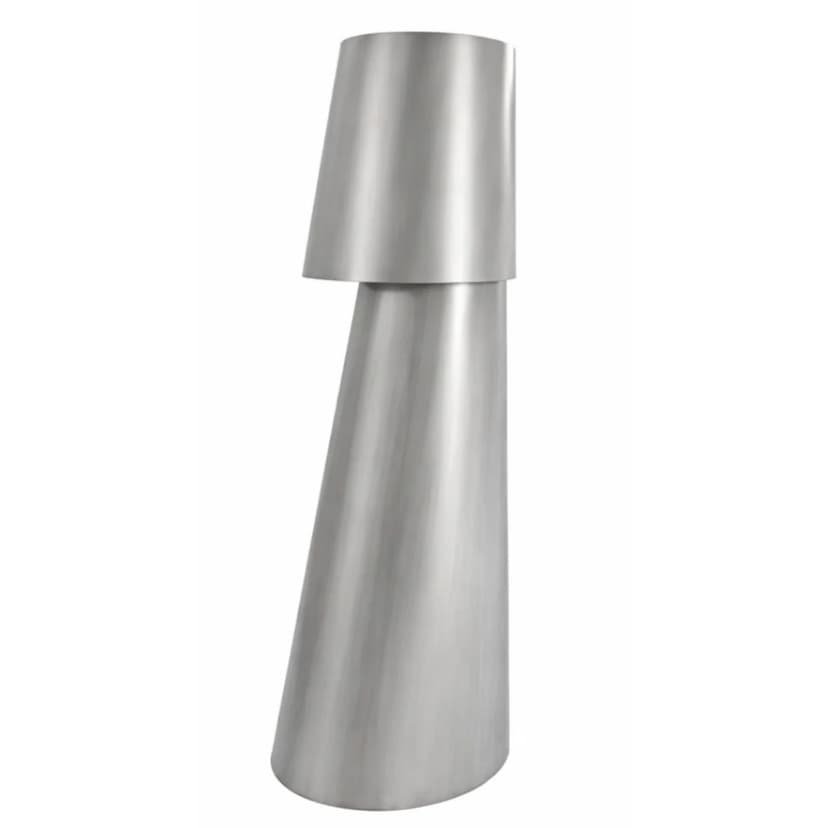 Lampa podłogowa object120 srebrna, aluminium, NG Design