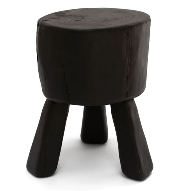 Stolik pomocniczy object122/2 czarny, drewno, NG Design - WYMIARY