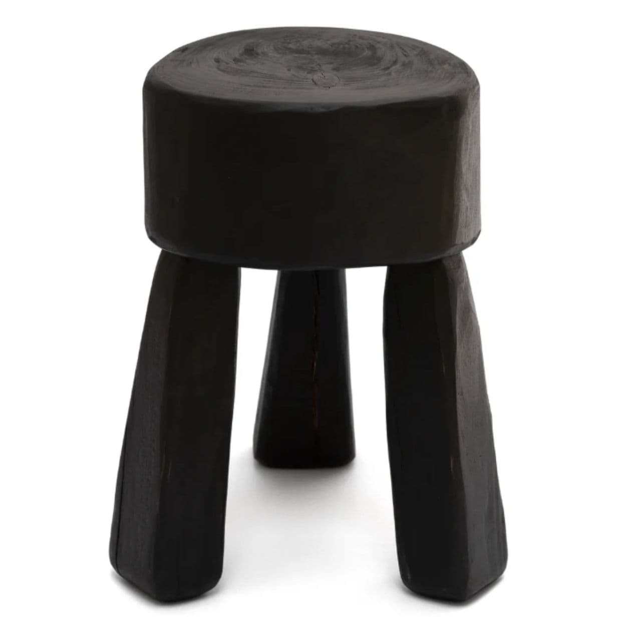 Stolik pomocniczy object122/3 czarny, drewno, NG Design