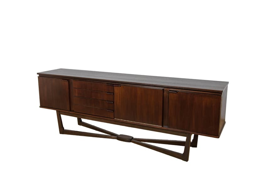Sideboard, brown red teak, Stonehill, United Kingdom, 1960s.