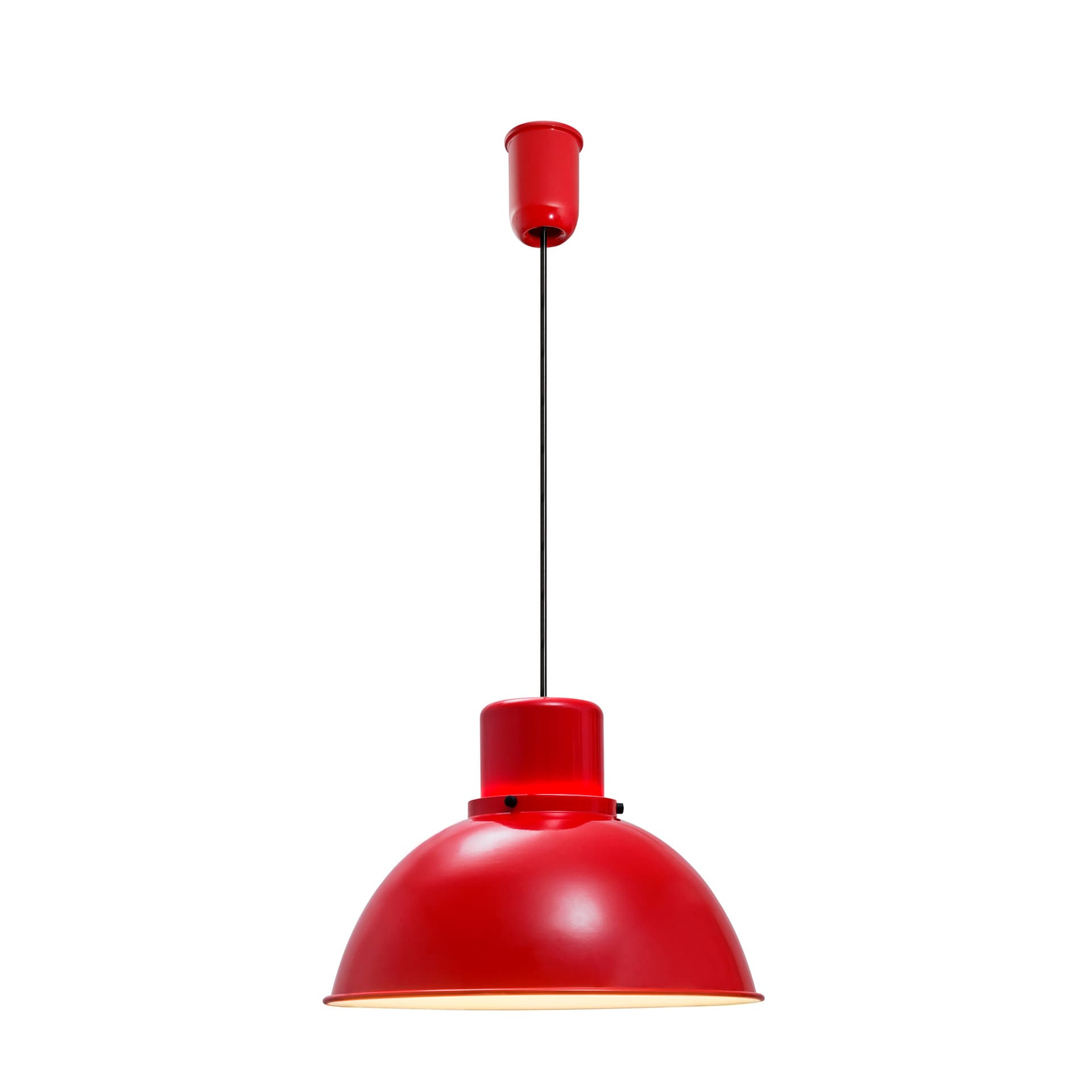 Lampa wisząca Reflex Maxi, stal czerwona, TAR