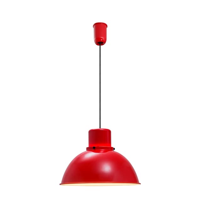 Lampa wisząca Reflex Maxi, stal czerwona, TAR - WYMIARY