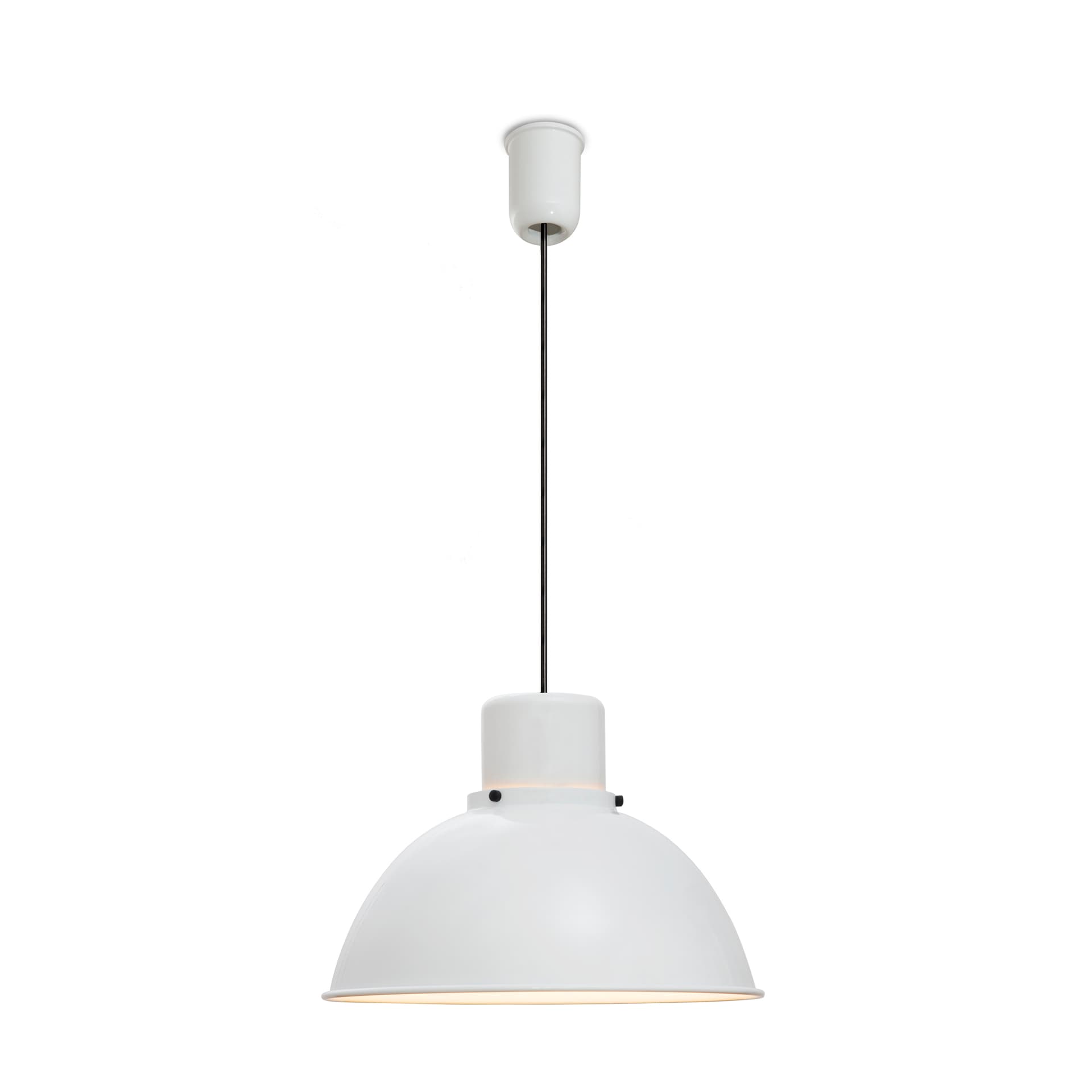 Lampa wisząca Reflex Maxi biała, stal, TAR