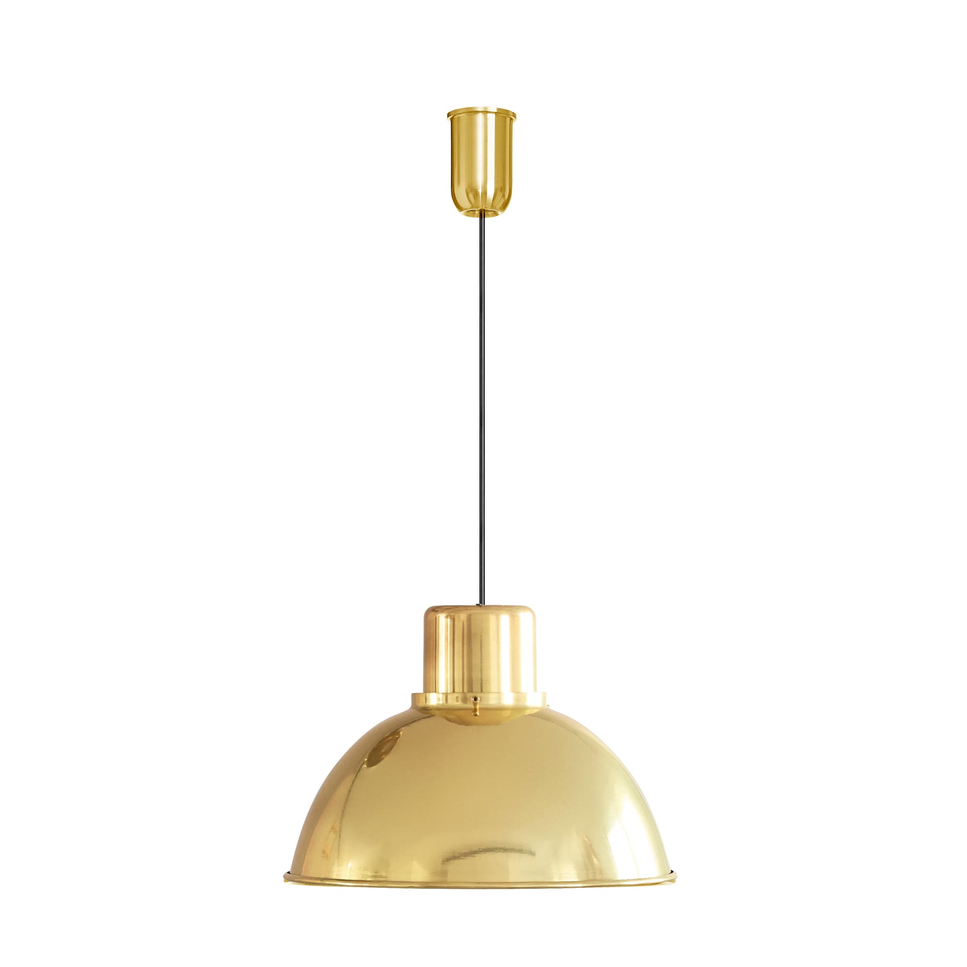 Lampa wisząca Reflex Maxi mosiądz, TAR