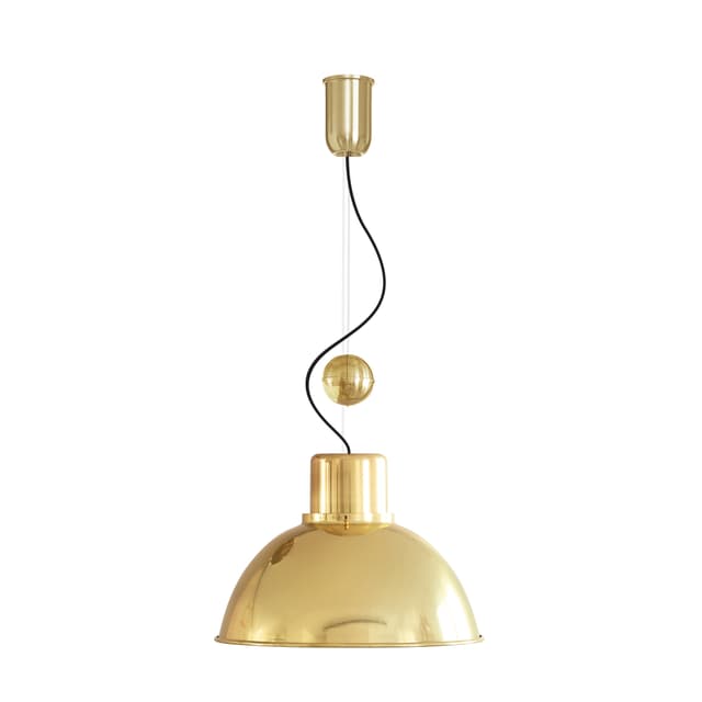 Lampa wisząca Reflex Maxi z regulacją wysokości mosiądz, TAR - WYMIARY