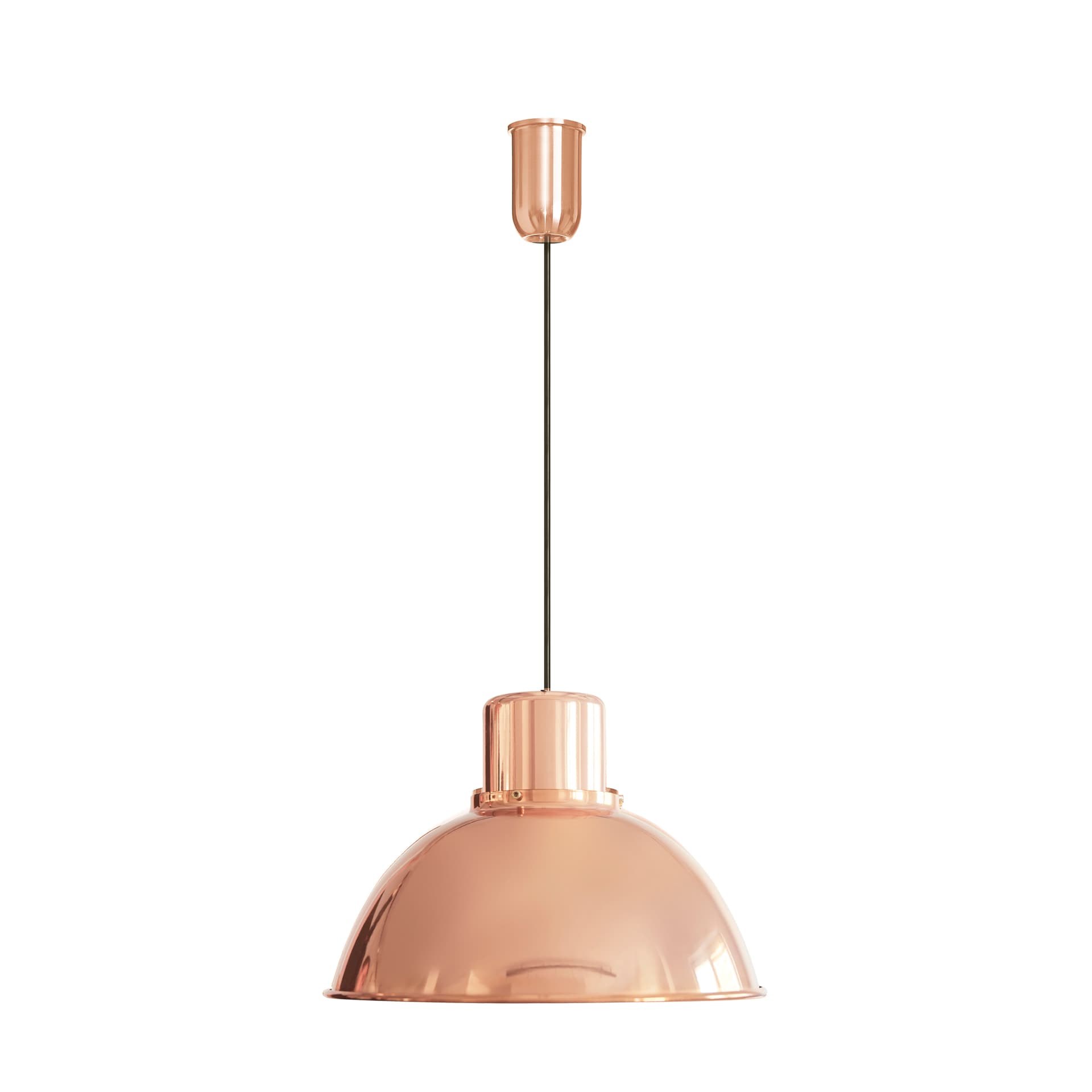Lampa wisząca Reflex Maxi miedziana, miedź, TAR