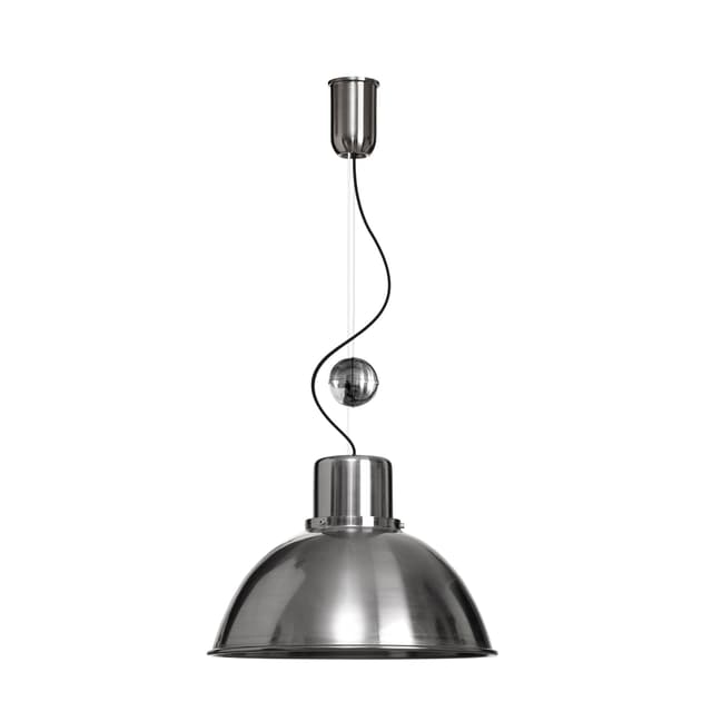 Lampa wisząca Reflex Maxi z regulacją wysokości stalowa, stal, TAR - WYMIARY