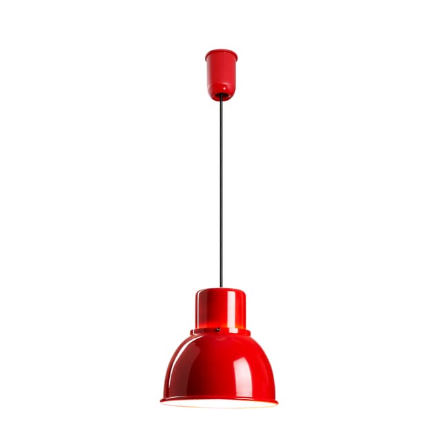 Lampa wisząca Reflex Mini czerwona, stal lakierowana proszkowo, TAR - WYMIARY