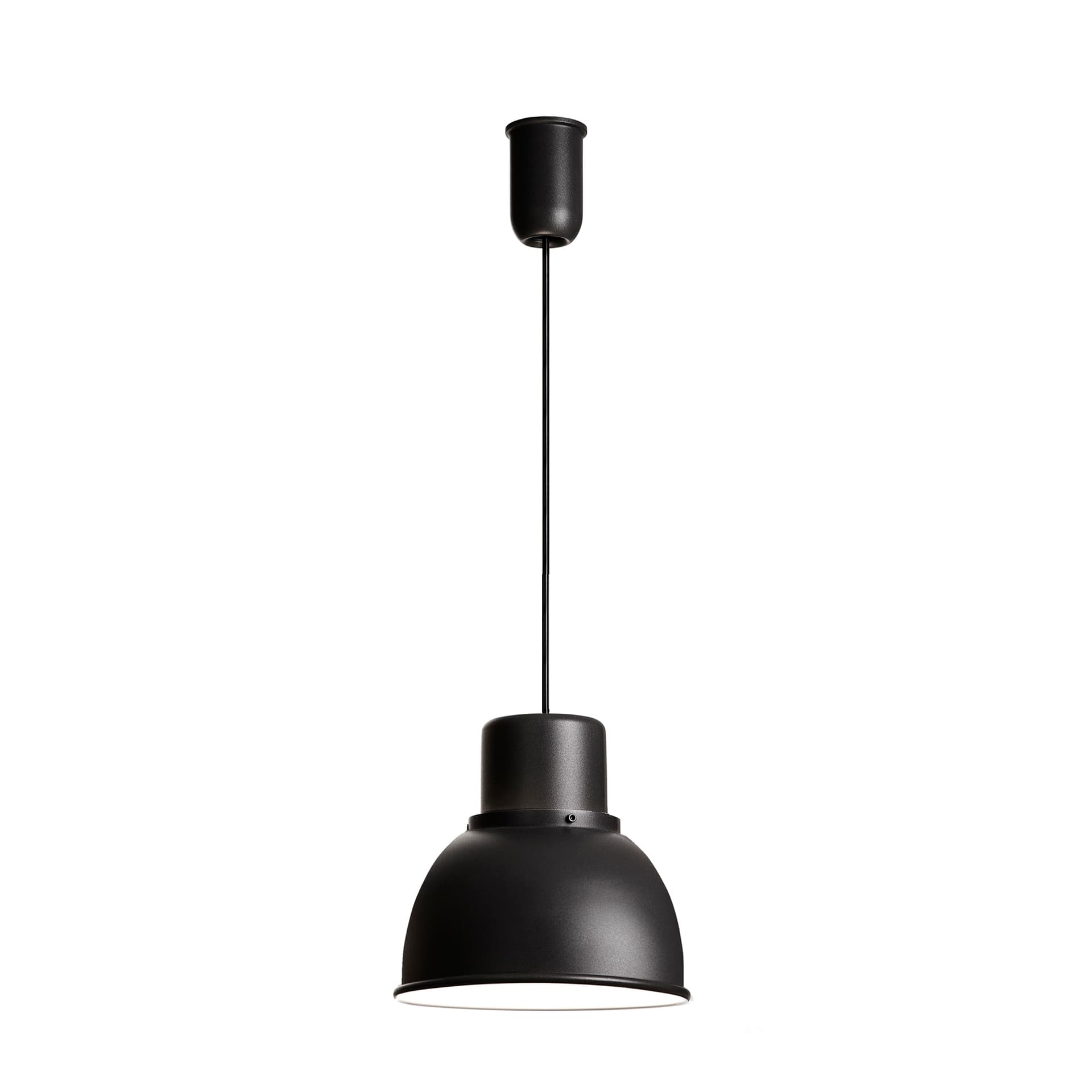 Lampa wisząca Reflex Mini czarna strukturalna, stal, TAR