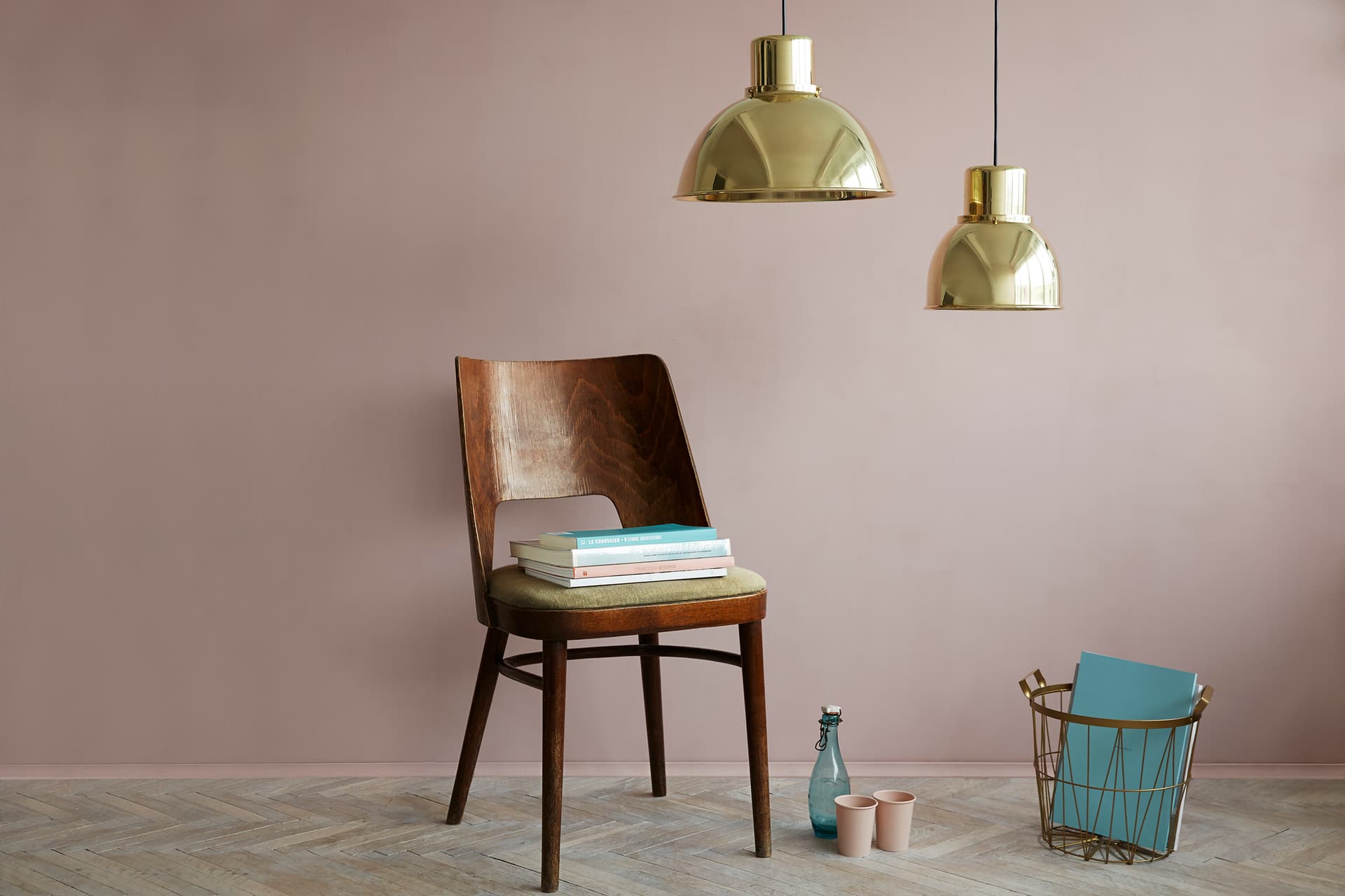 Lampa wisząca Reflex Mini z regulacją wysokości mosiądz, TAR - 344351