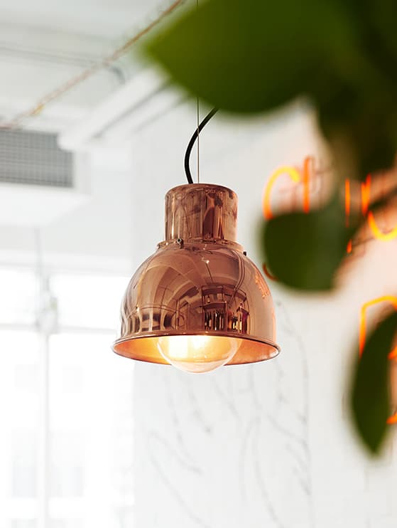 Lampa wisząca Reflex Mini miedziana, miedź, TAR - 344344