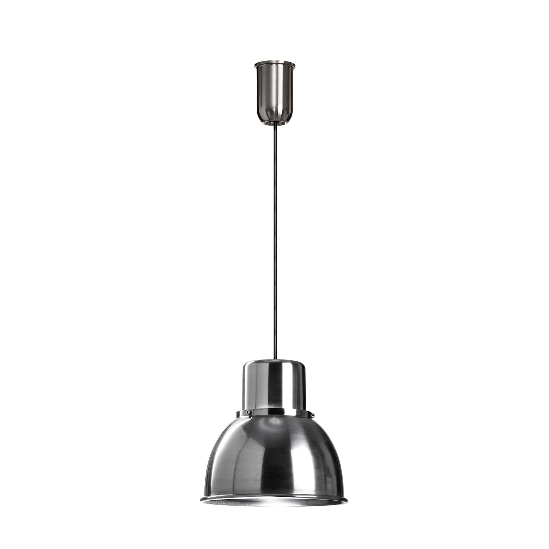 Lampa wisząca Reflex Mini stalowa, stal srebrna, TAR