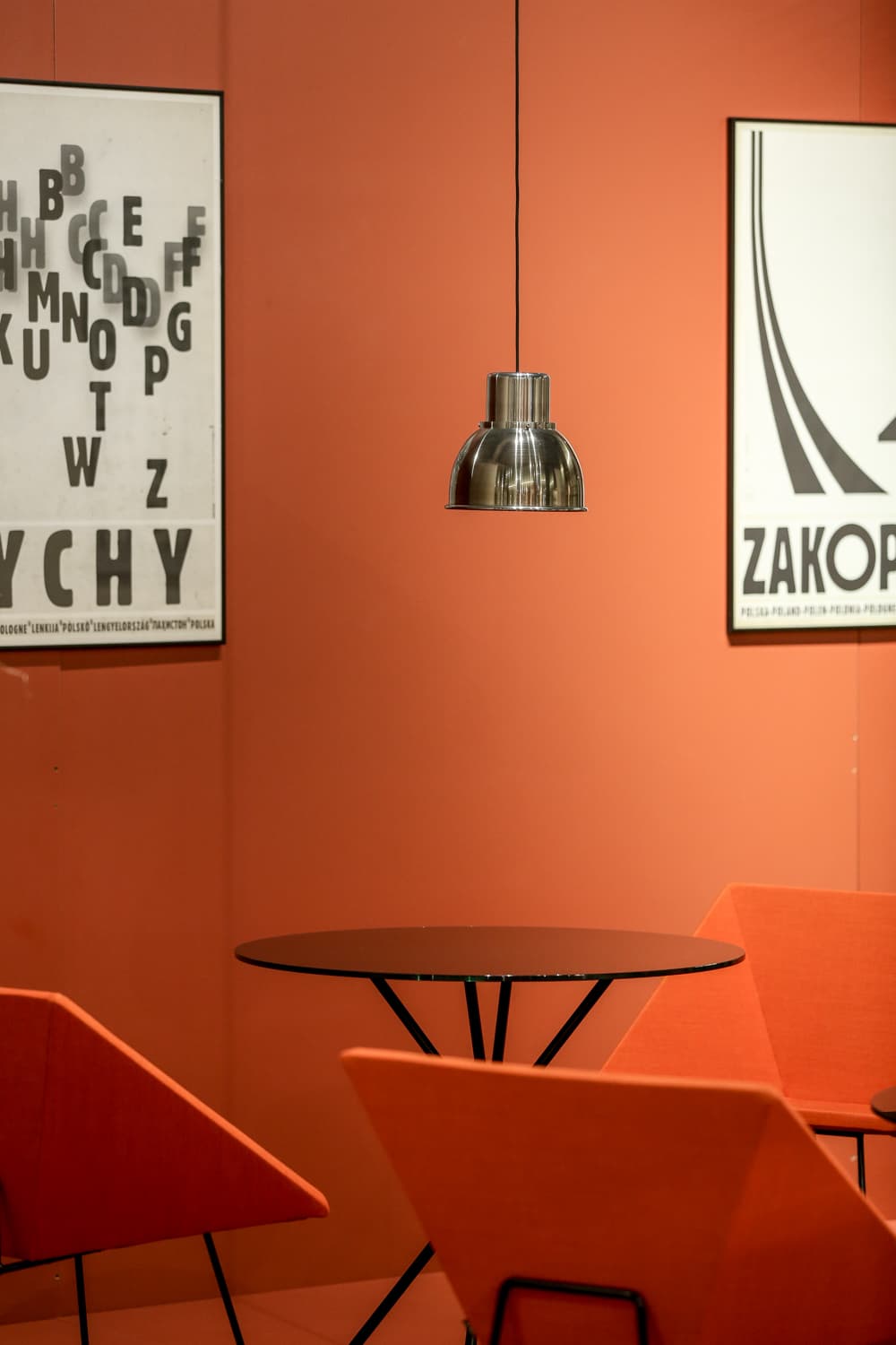 Lampa wisząca Reflex Mini stalowa, stal srebrna, TAR - 344335