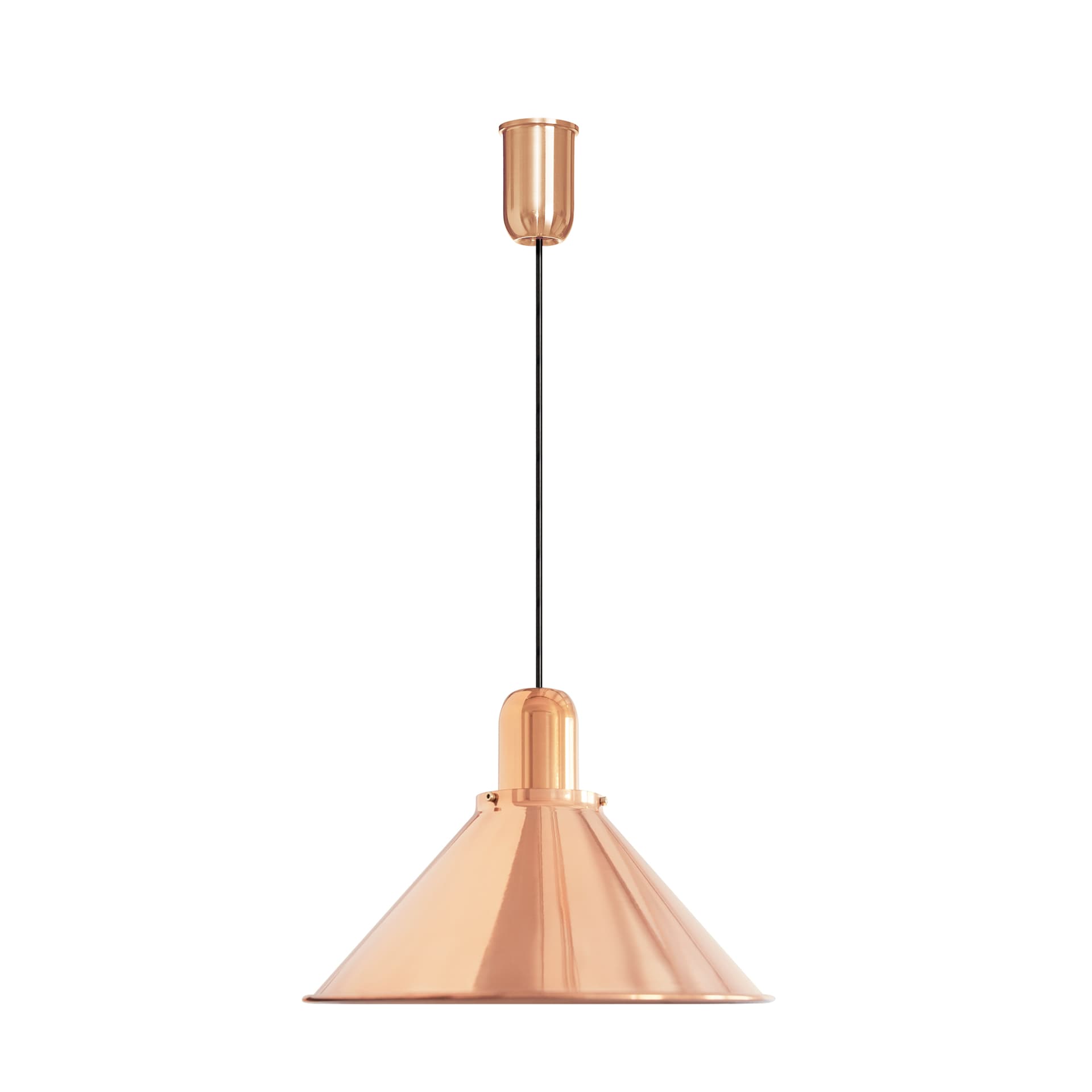 Lampa wisząca Reflex Stożek miedź, TAR