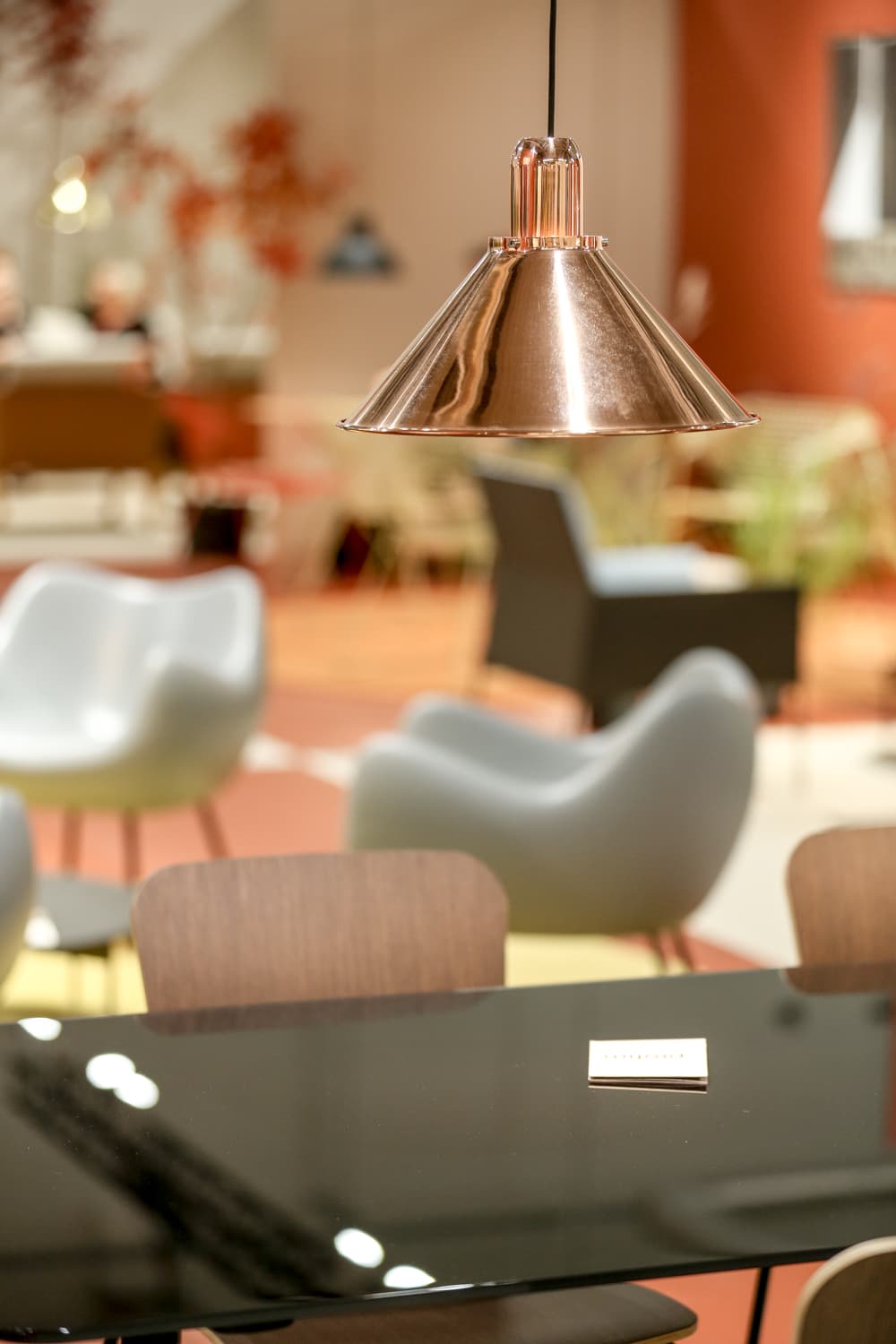 Lampa wisząca Reflex Stożek miedź, TAR - 344888