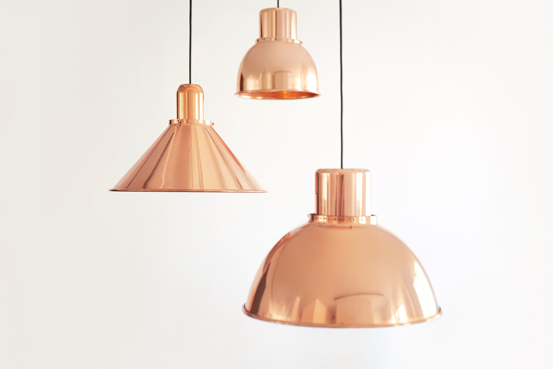 Lampa wisząca Reflex Stożek z regulacją wysokości miedziana, miedź, TAR - 344279