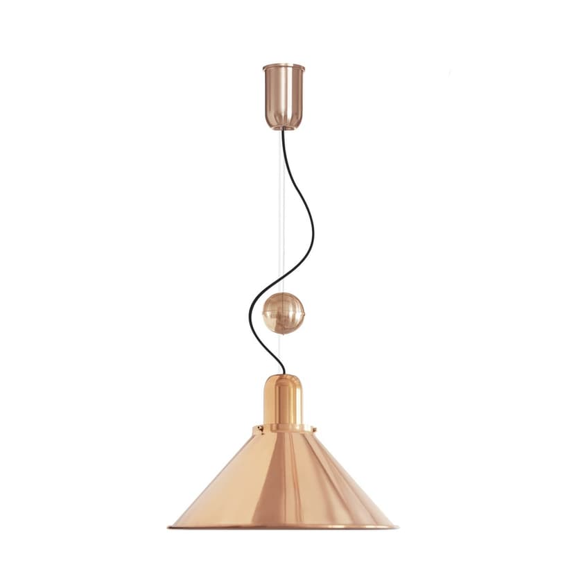 Pendant lamp Reflex Cone with height adjustment copper, copper, TAR