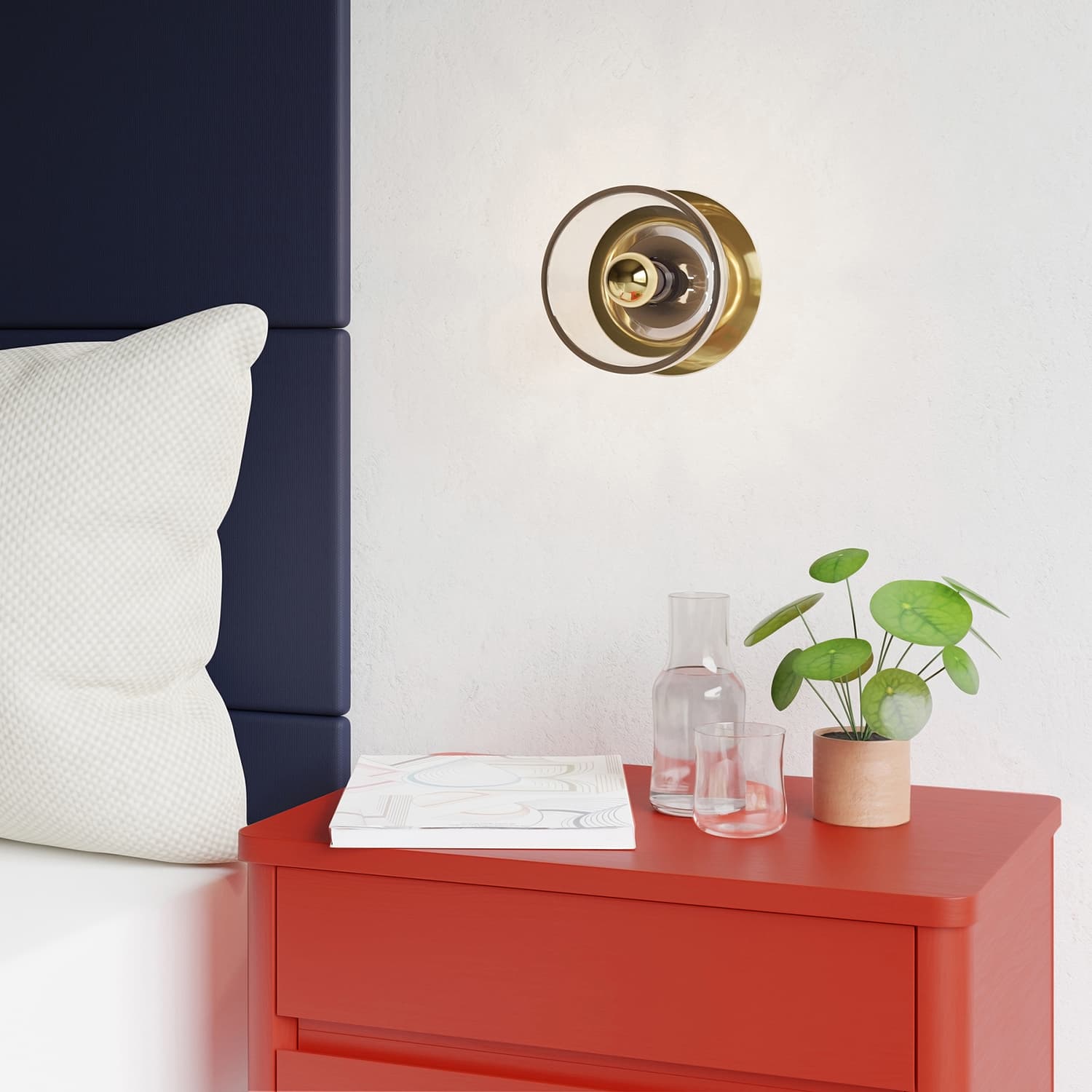 Kinkiet Avocado Wall złota, TAR - 344503