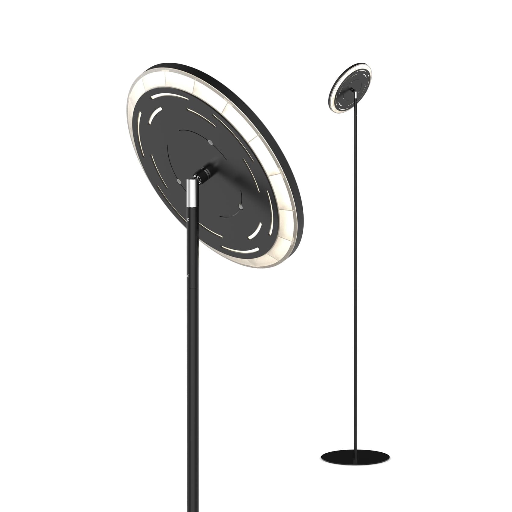 Floor lamp Matrix Tech with adjustable light angle black, steel, TAR - 344462
