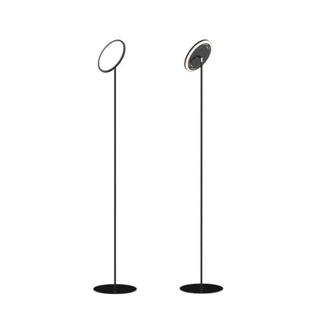 Floor lamp Matrix Tech with adjustable light angle black, steel, TAR - DIMENSION