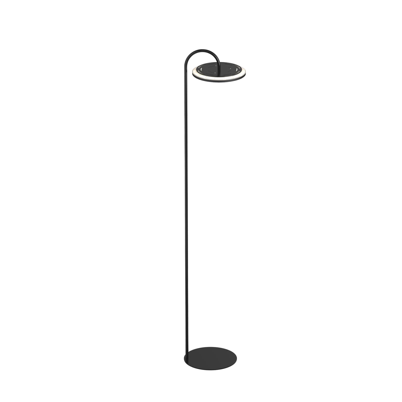 Floor lamp Matrix Tech black, steel, TAR