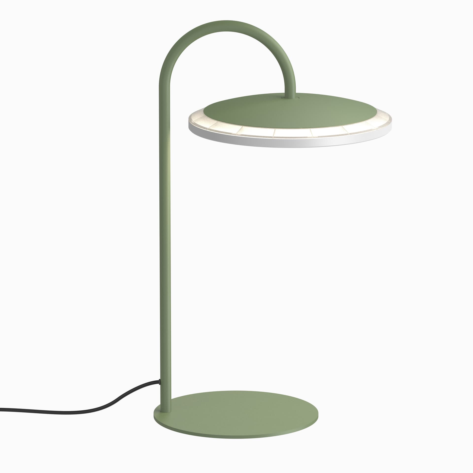 Lampa stołowa Matrix Bel zielona, stal, TAR