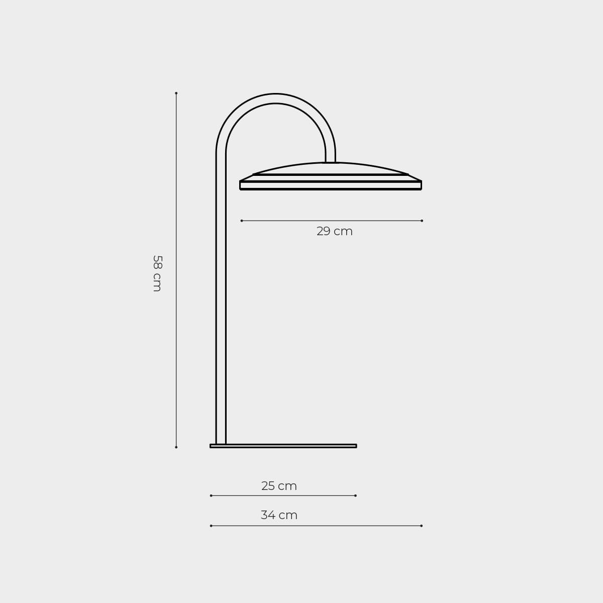 Lampa stołowa Matrix Bel zielona, stal, TAR - 344630