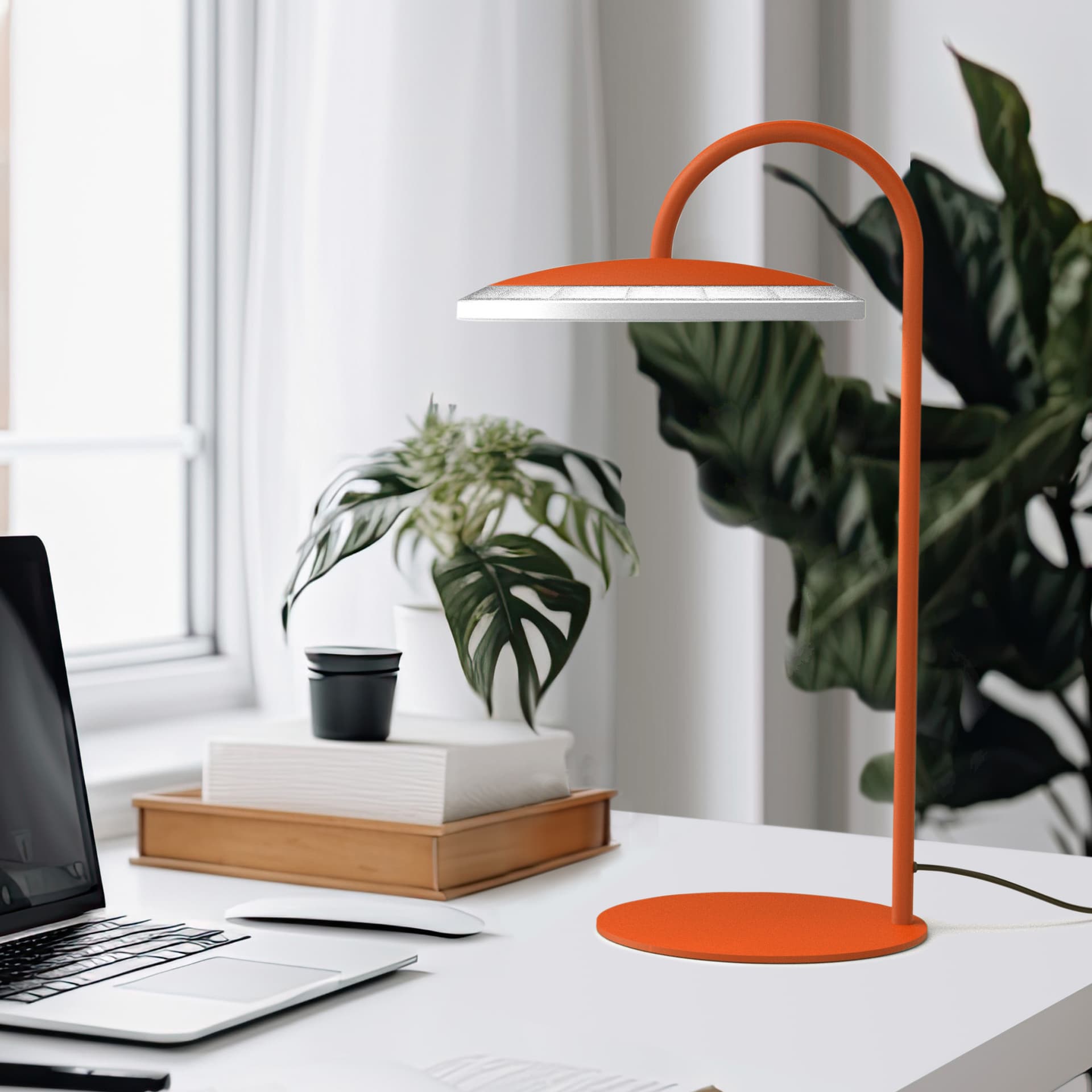Lampa stołowa Matrix Bel pomarańczowa, stal, TAR - 344620