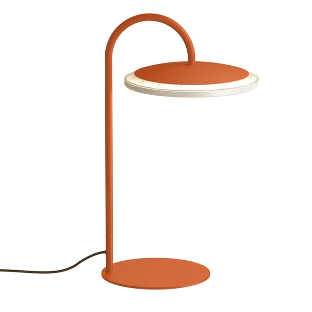 Lampa stołowa Matrix Bel pomarańczowa, stal, TAR - WYMIARY