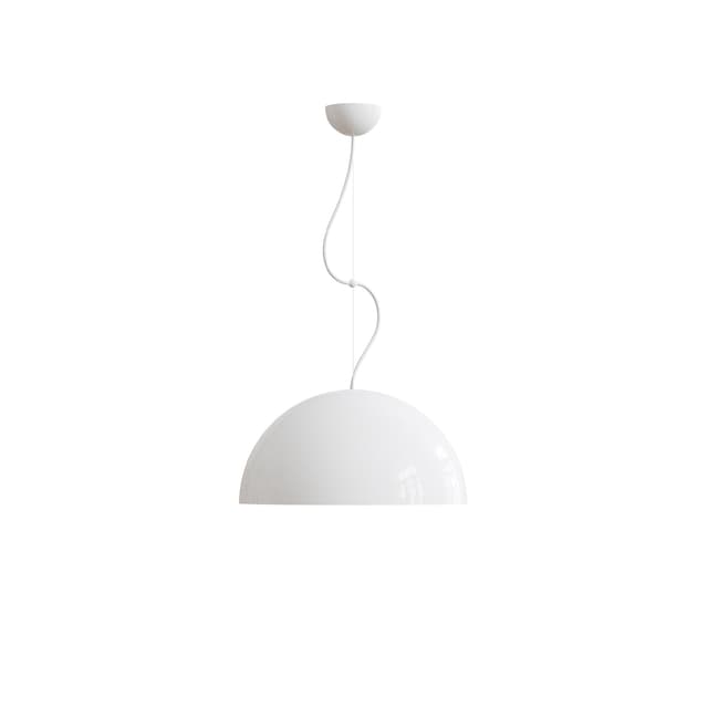 Pendant lamp Cocco Hemisfera ⌀60 white, metal, TAR - DIMENSION