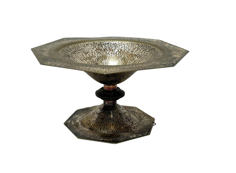 Bowl Art Deco, gold, brass, Kayser, Germany