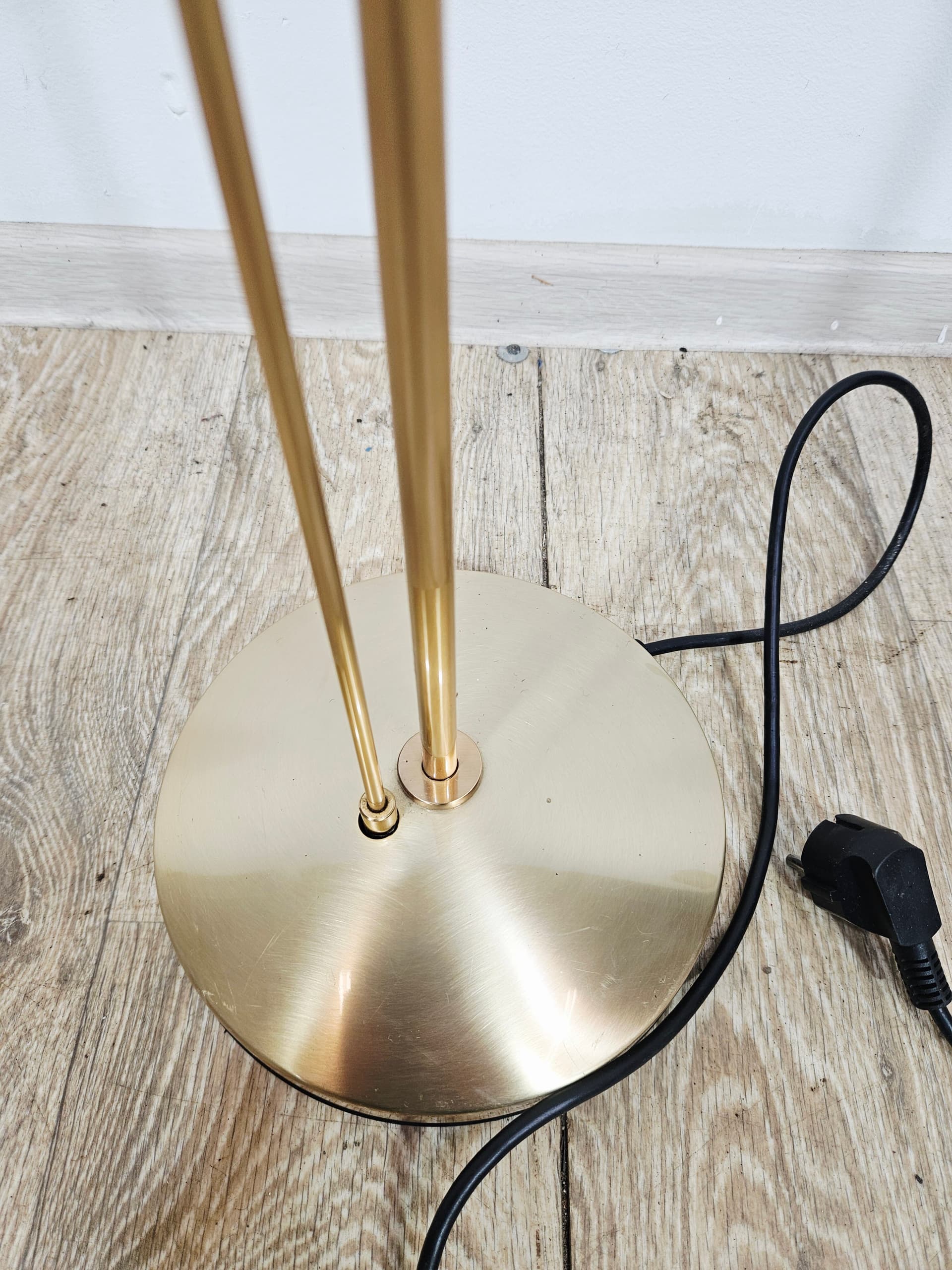 Floor lamp P-1129, brass gold, by L. Marelli, Estiluz - 345382