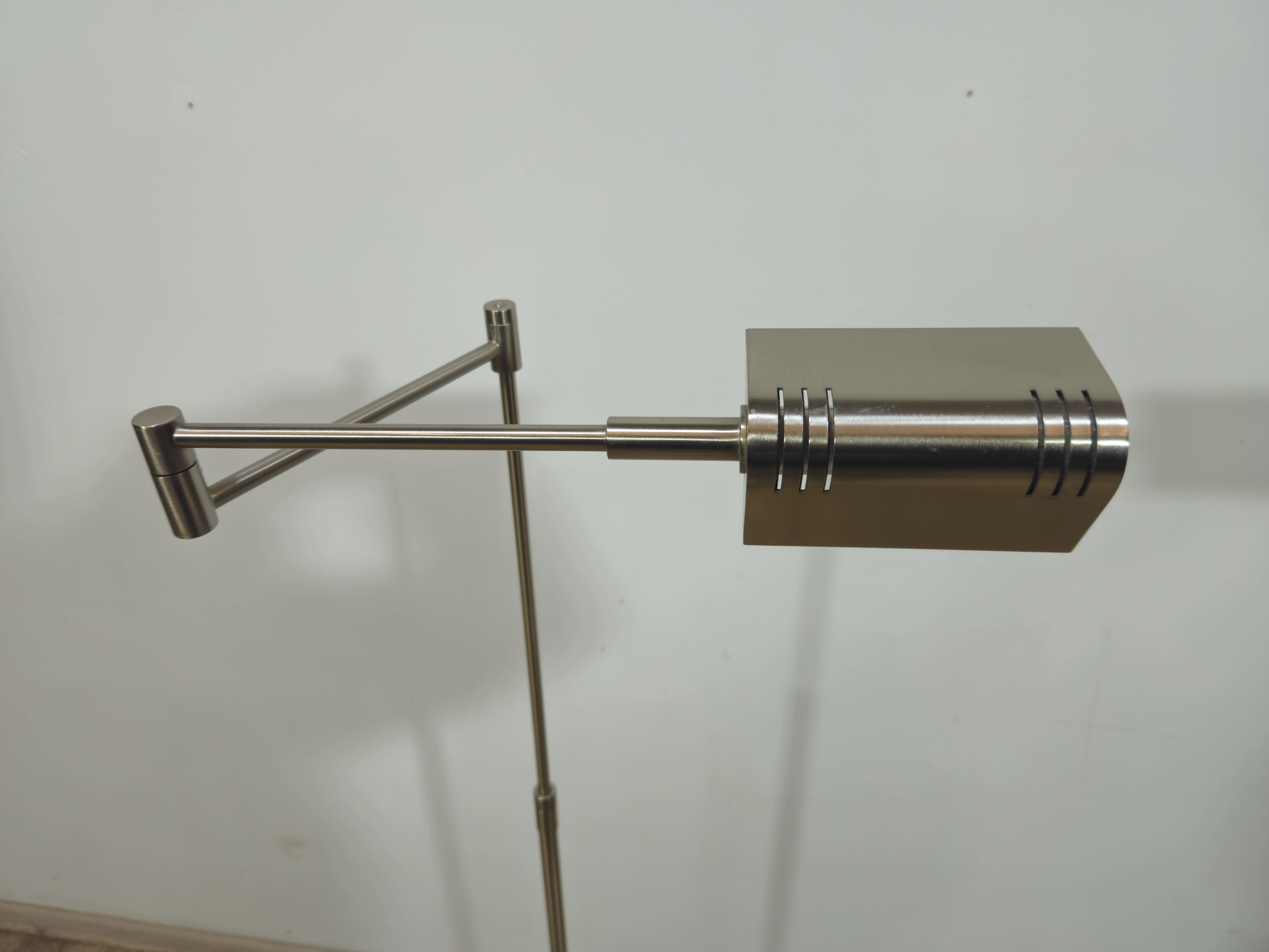 Floor lamp Holtkötter, chrome silver, metal, Holtkötter Leuchten - 345411