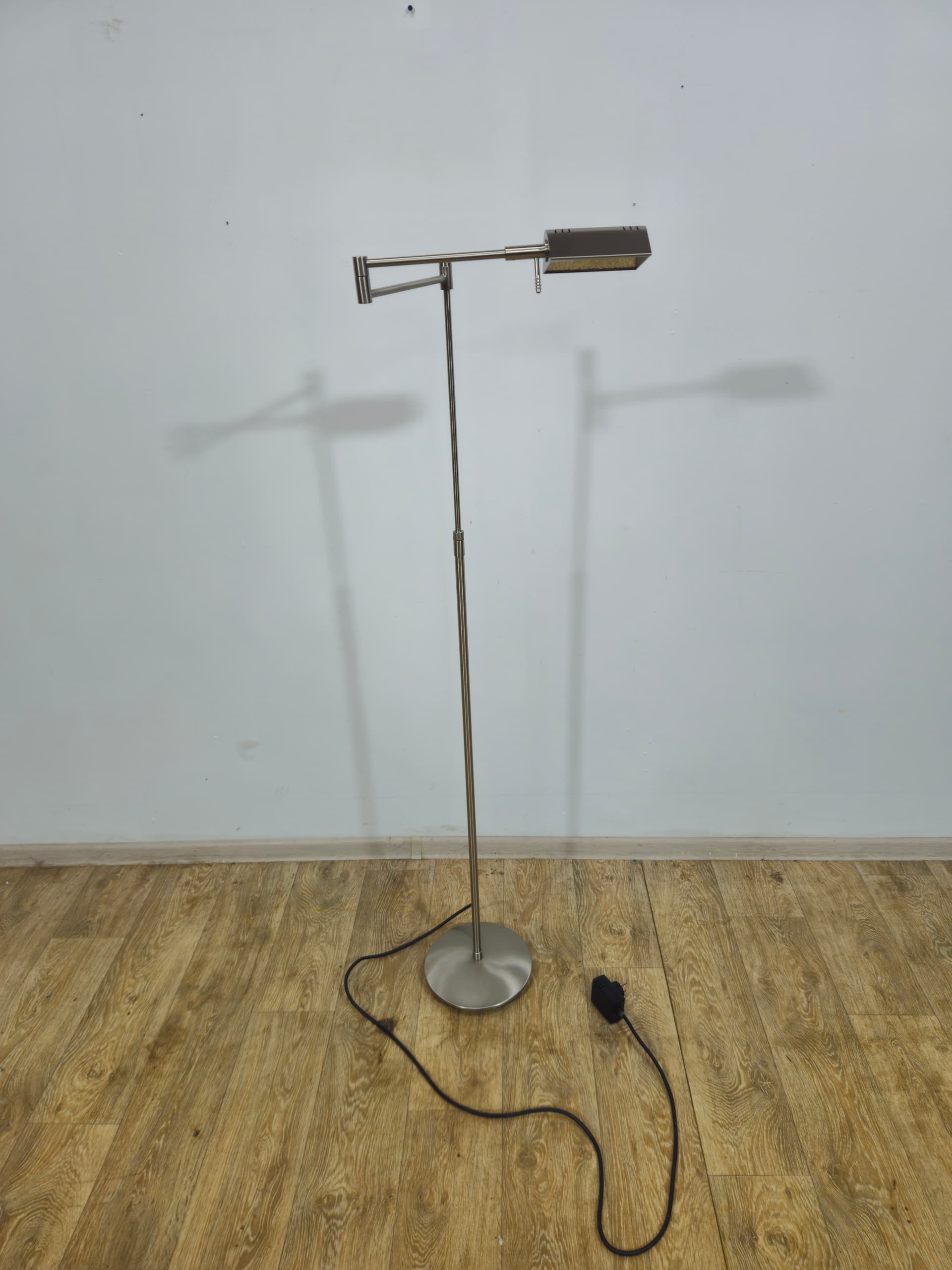 Floor lamp Holtkötter, chrome silver, metal, Holtkötter Leuchten - 345405
